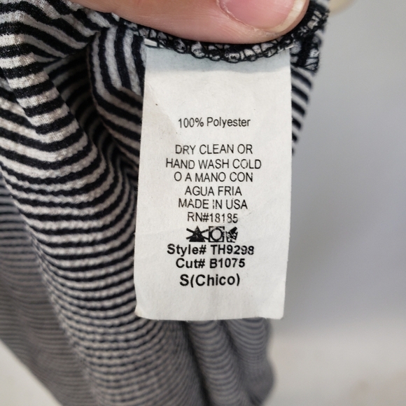 Audrey 3+1 bubble sleeve crop top - Picture 9 of 10